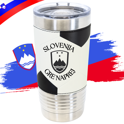 Commemorative 2024 Slovenija Soccer Tumblers