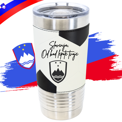 Commemorative 2024 Slovenija Soccer Tumblers