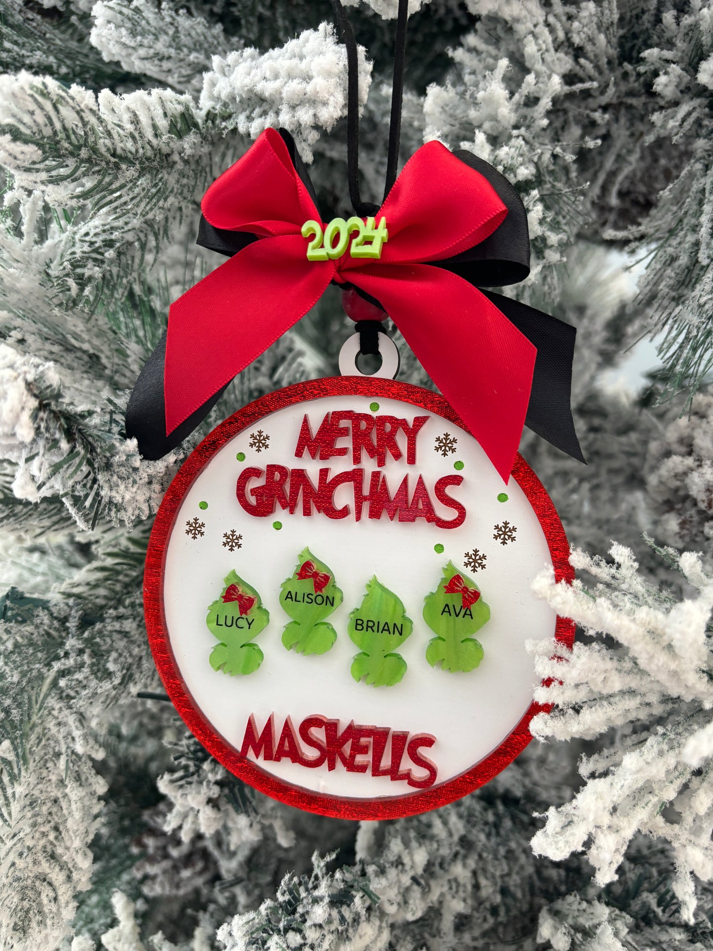 Grinchmas Family Ornament