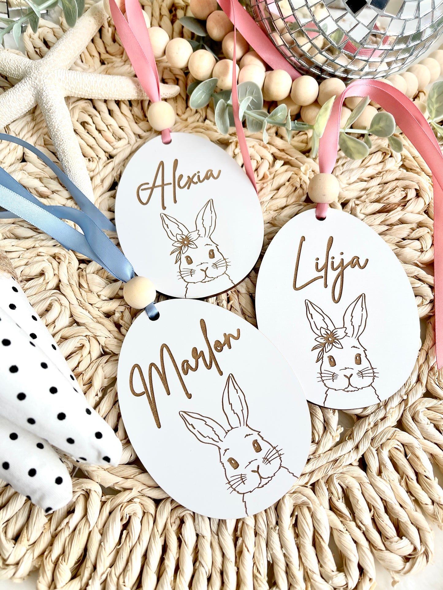 Easter Basket Name Tags