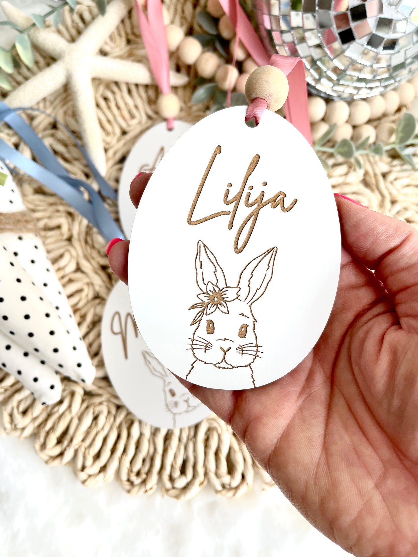 Easter Basket Name Tags