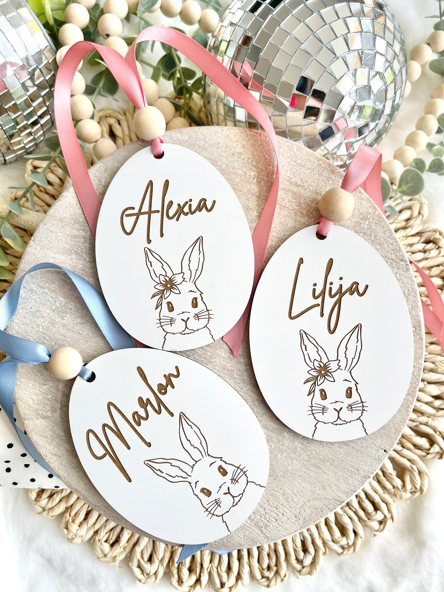 Easter Basket Name Tags