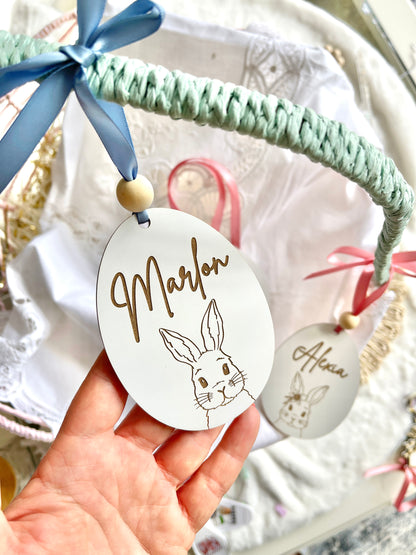 Easter Basket Name Tags