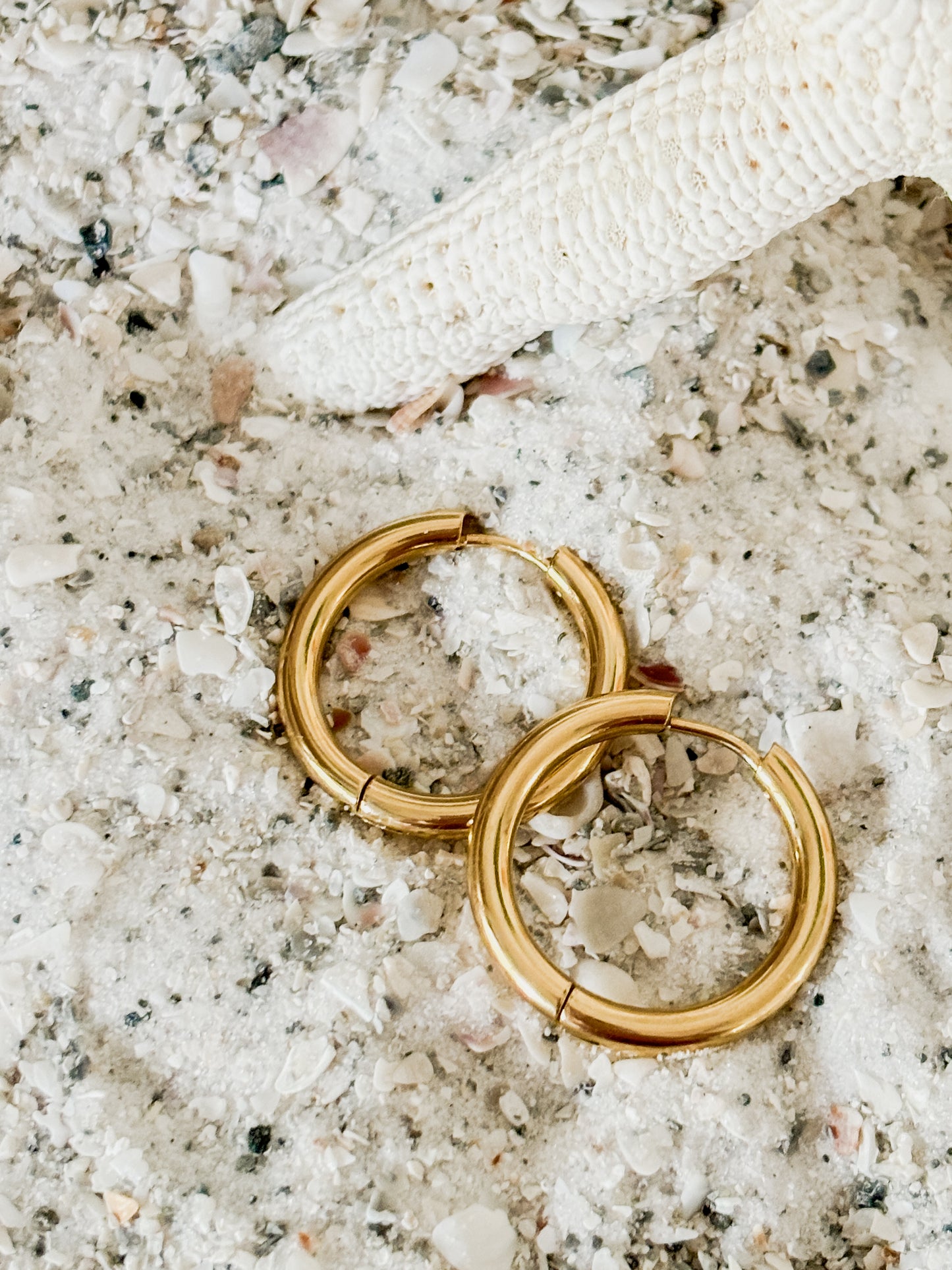 Classic gold 🌊WATERPROOF🌊 hoops