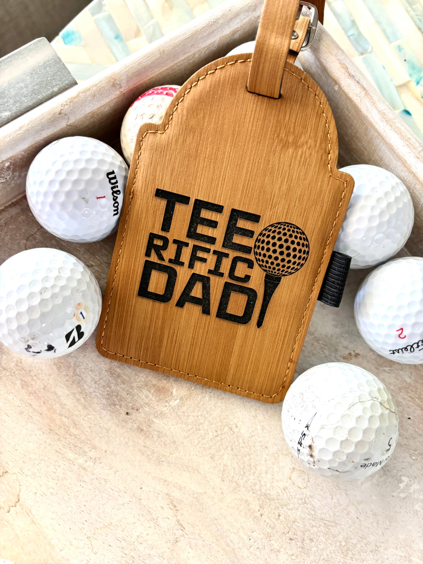 Customized Golf Tee Holder