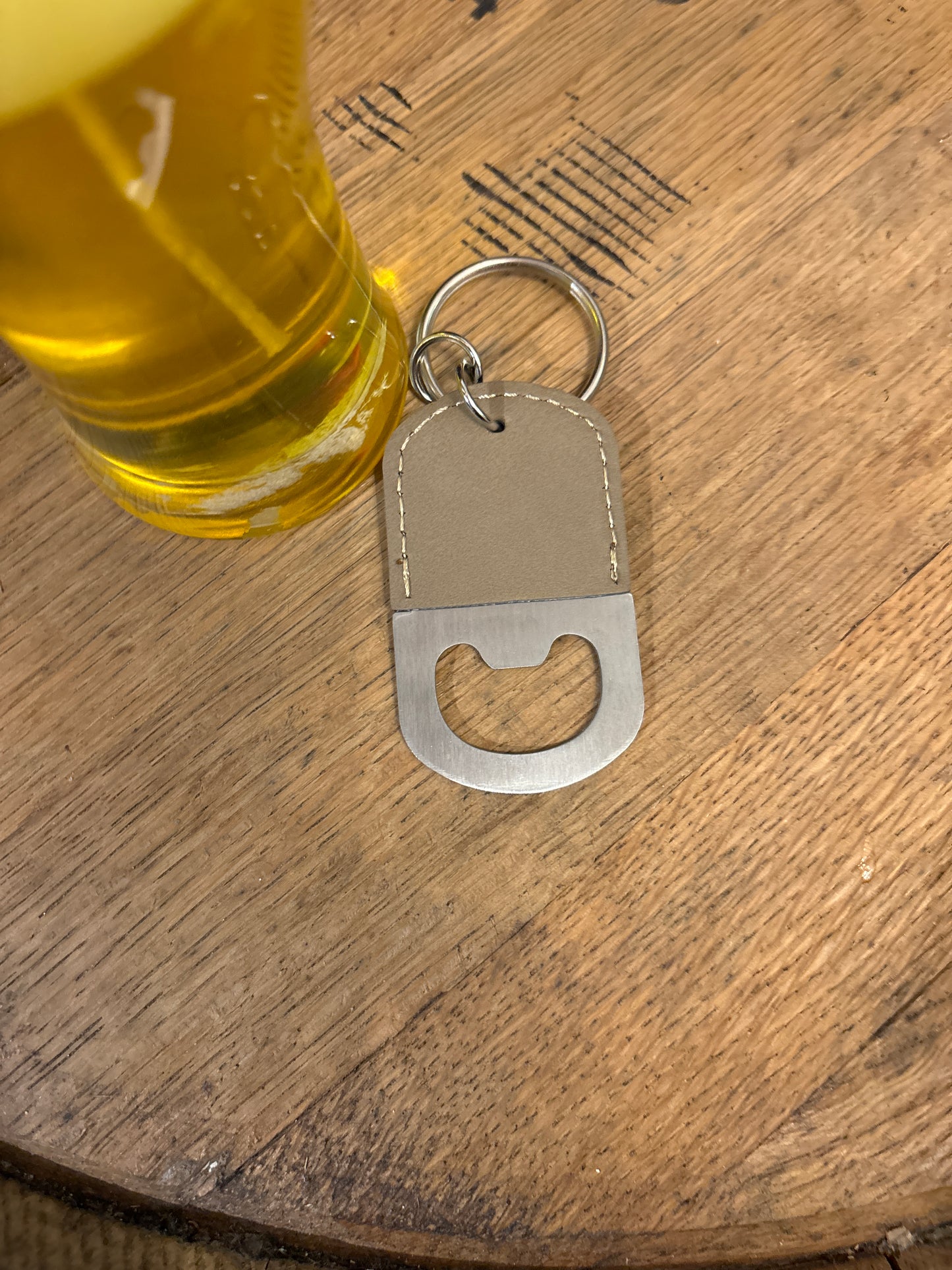 "Dad fuel" bottle opener keychain