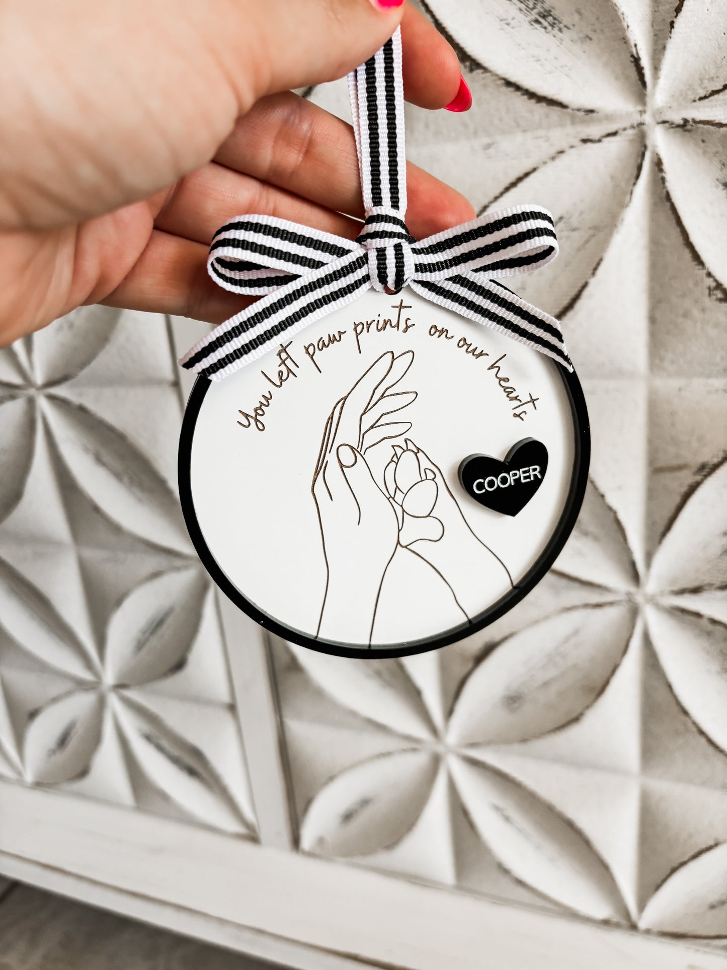 CUSTOMIZED Dog Memorial Keepsake